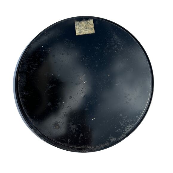 Vintage Massachusetts Souvenir Round Metal Serving Tray 11 Inch Mid Century - Picture 2 of 4